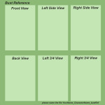 Bust Reference Template