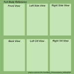 Full Body Reference Template