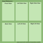 Head Reference Template